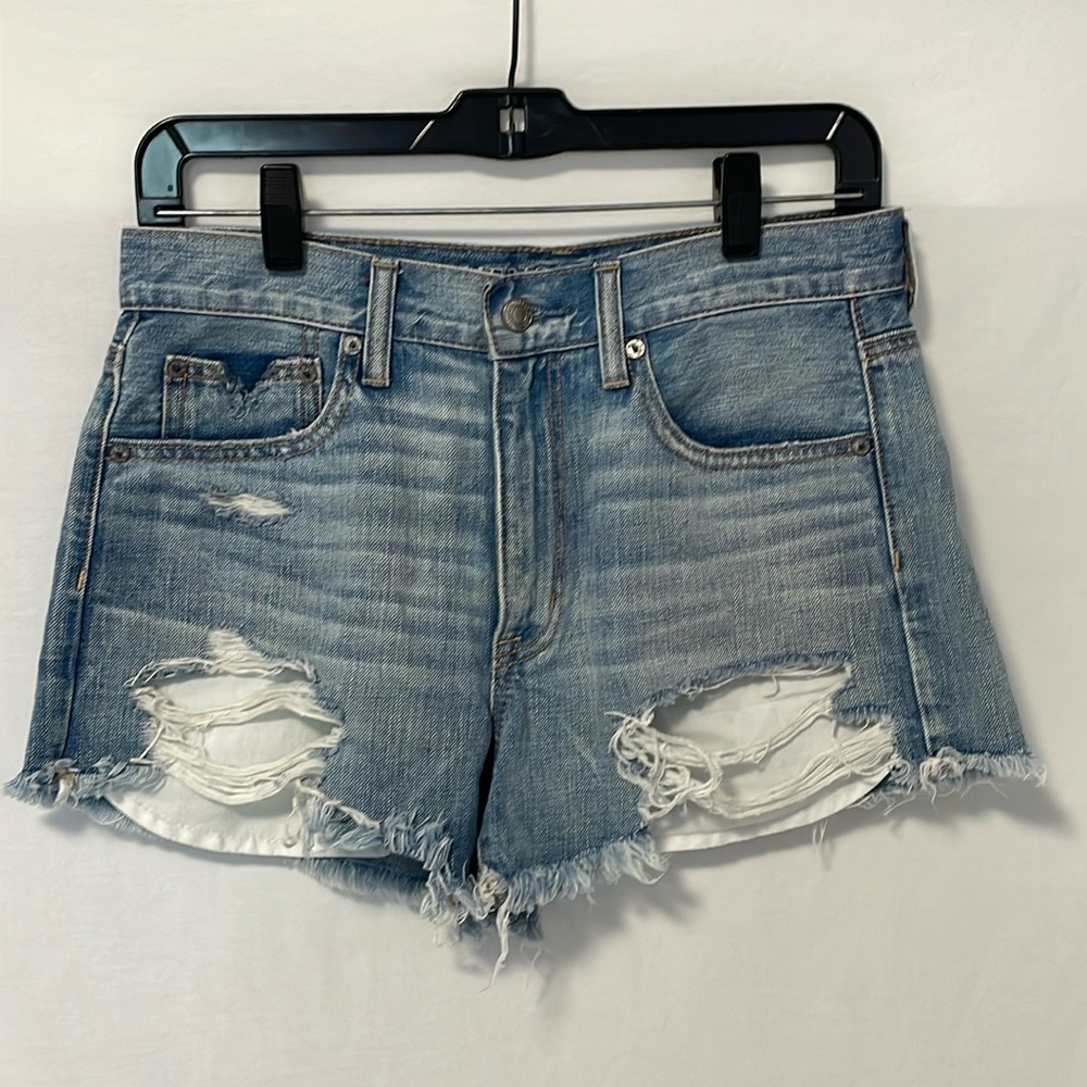 American Eagle vintage high-rise festival jean shorts